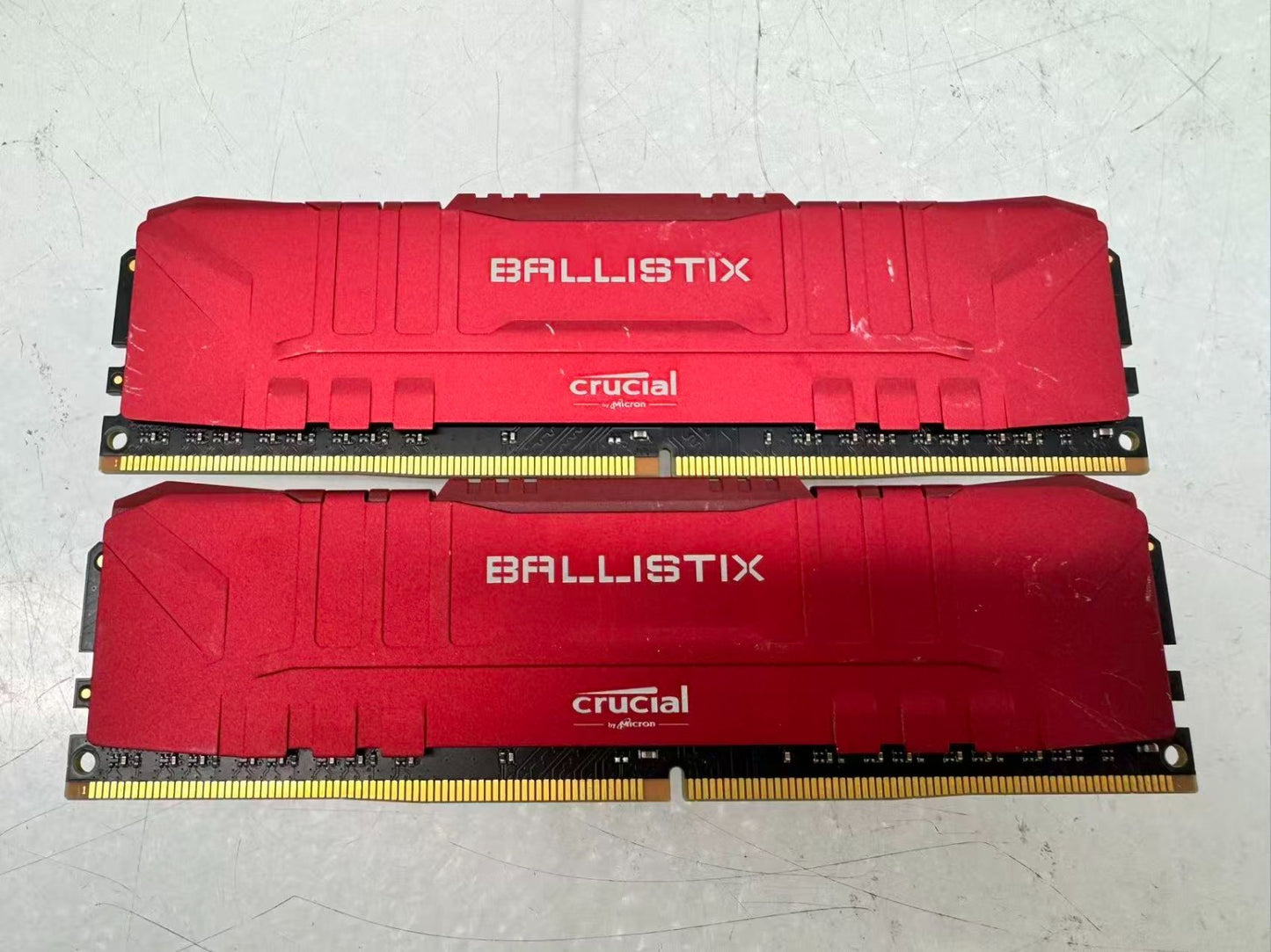 Crucial Ballistix 16GB (2x8GB) DDR4-3200 Desktop Memory BL8G32C16U4R RED