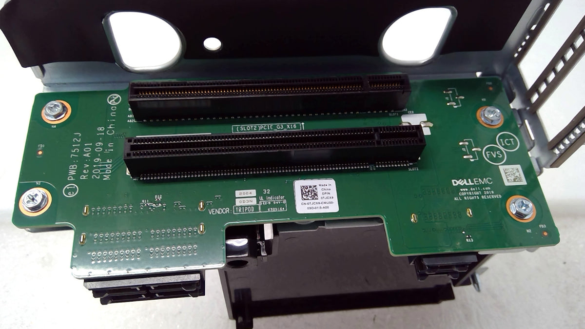 Dell PowerEdge R7515 Riser 1 Card 8PXM1 TJCX9 PCIe 4.0 x16 Full-Height FH