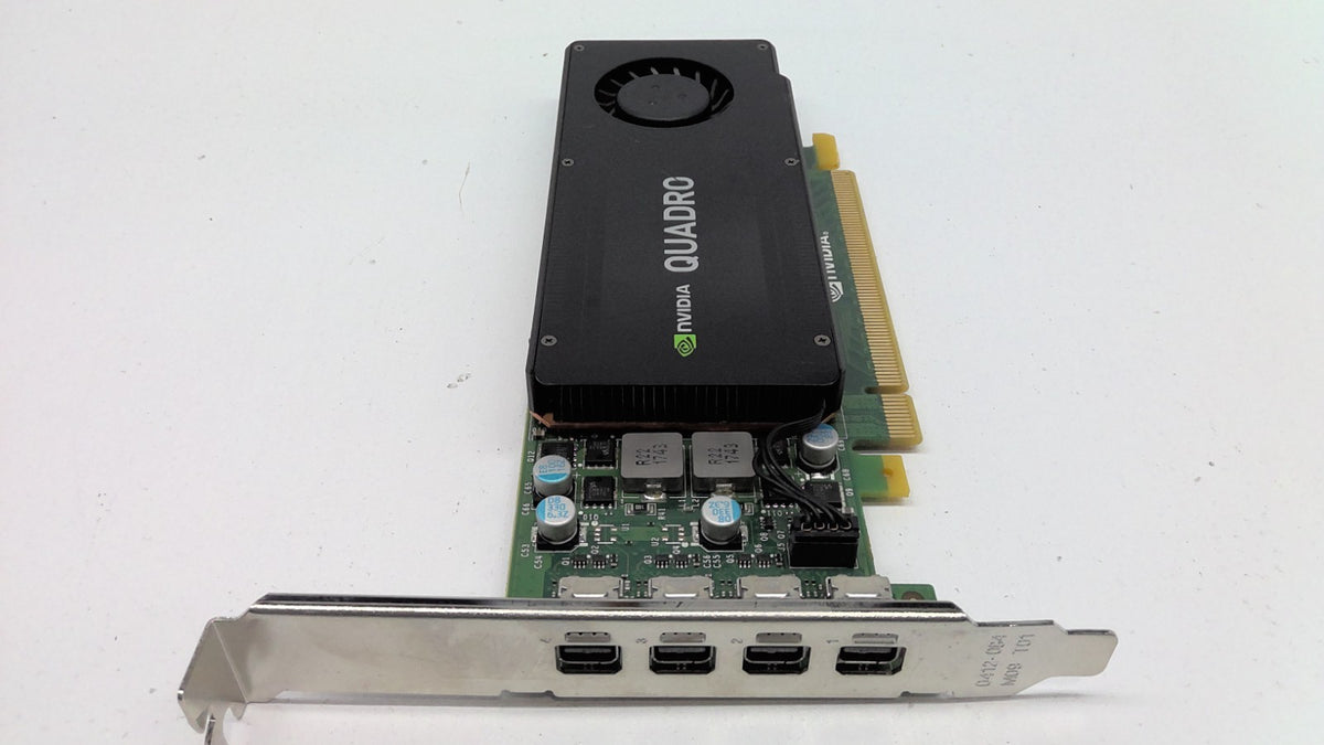 HP Nvidia Quadro K1200 4GB 4x DP PCI-e x16 801195-002 846583-001 High Bracket