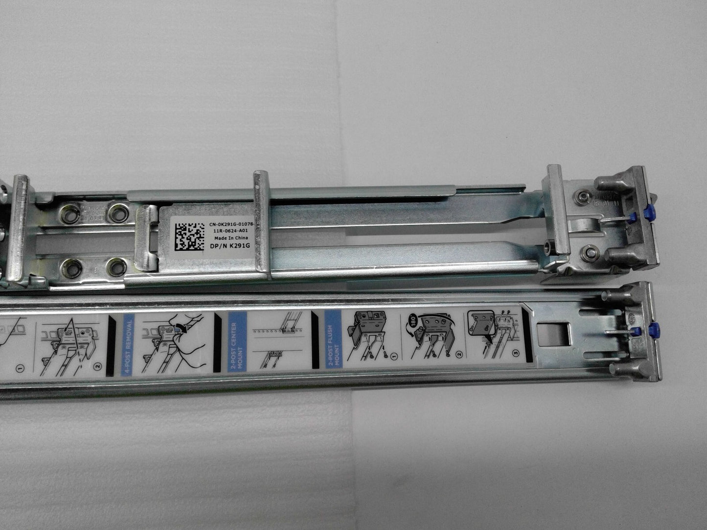 K291G G483G Dell  A2 Static 1U Rails For R510 R515 R610