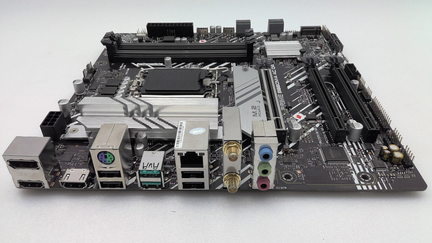 Asus Prime B660M-A AC D4 Motherboard Intel LGA 1700 micro ATX  DDR4*Read*