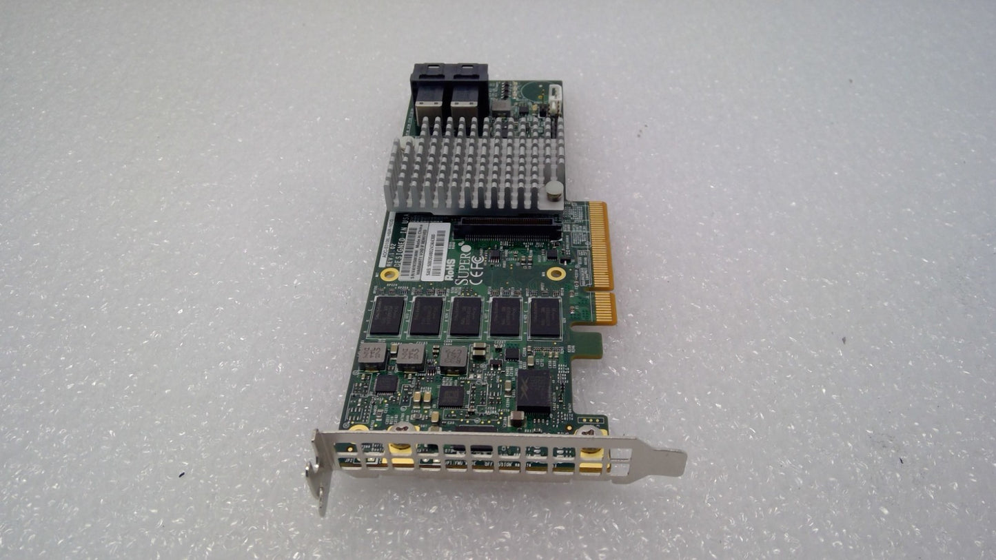 SUPERMICRO AOC-S3108L-H8IR-16DD PCI-e 3.0 2GB 8-Port SAS3 12Gbps RAID Controller