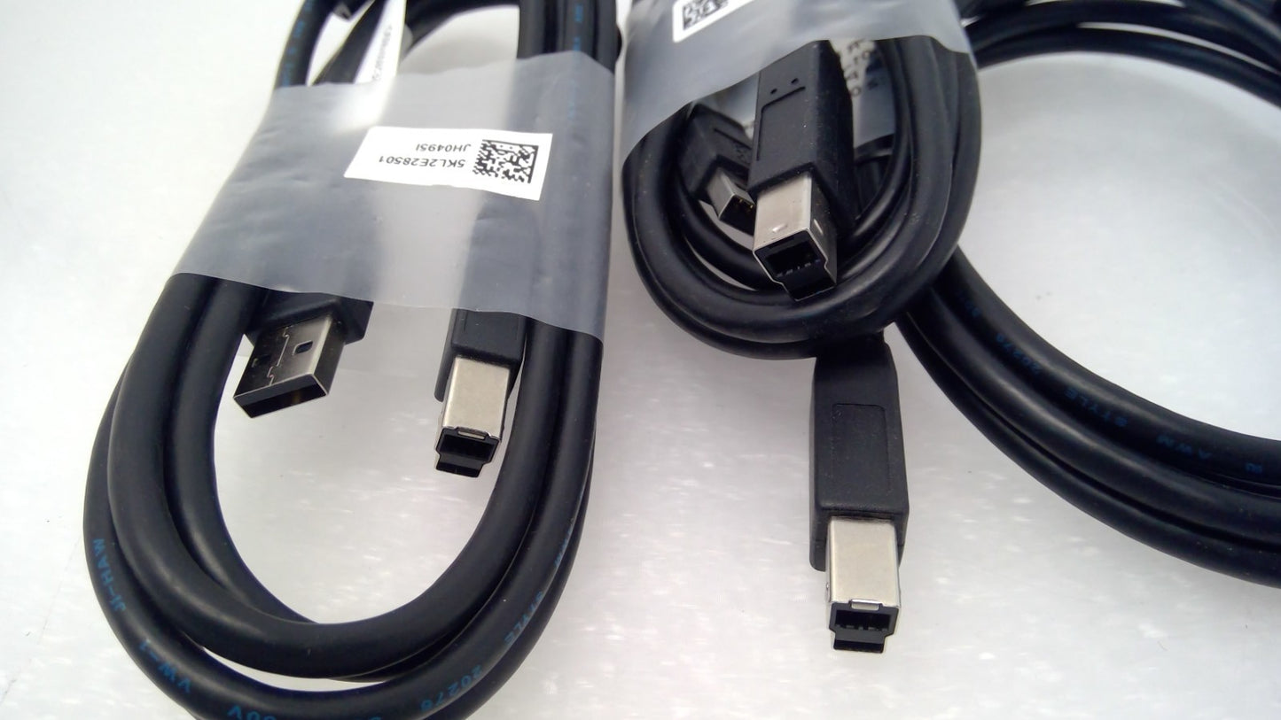 LOT OF 39 GENUINE HP 935544-002/001 HP CABLE – USB 3.0 AM-BM 1.8M BLACK *Read*