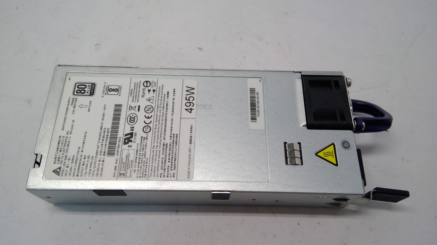 Arista PWR-500AC-R AC POWER SUPPLY FOR 7050X SWITCHES REAR-TO-FRONT 500 Watt