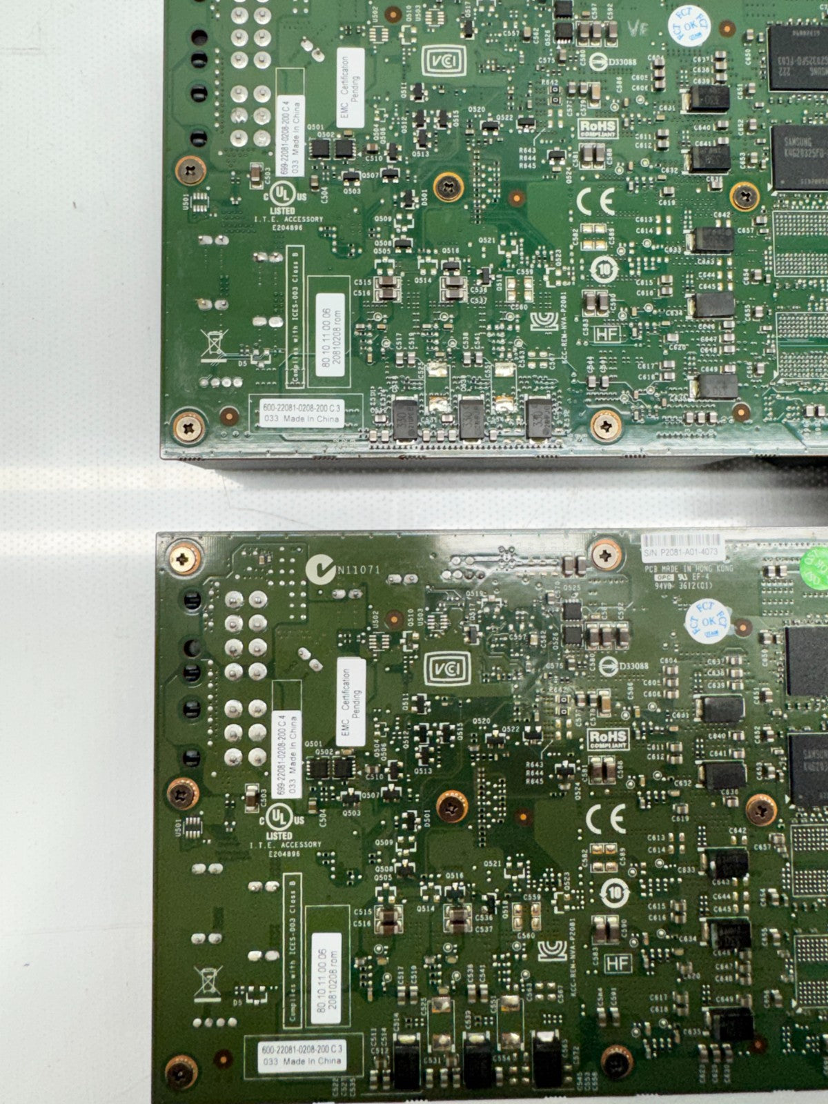 Lot of 2 Nvidia Tesla K20 5GB Accelerator Card 699-22081-0208-200 No IO Shield