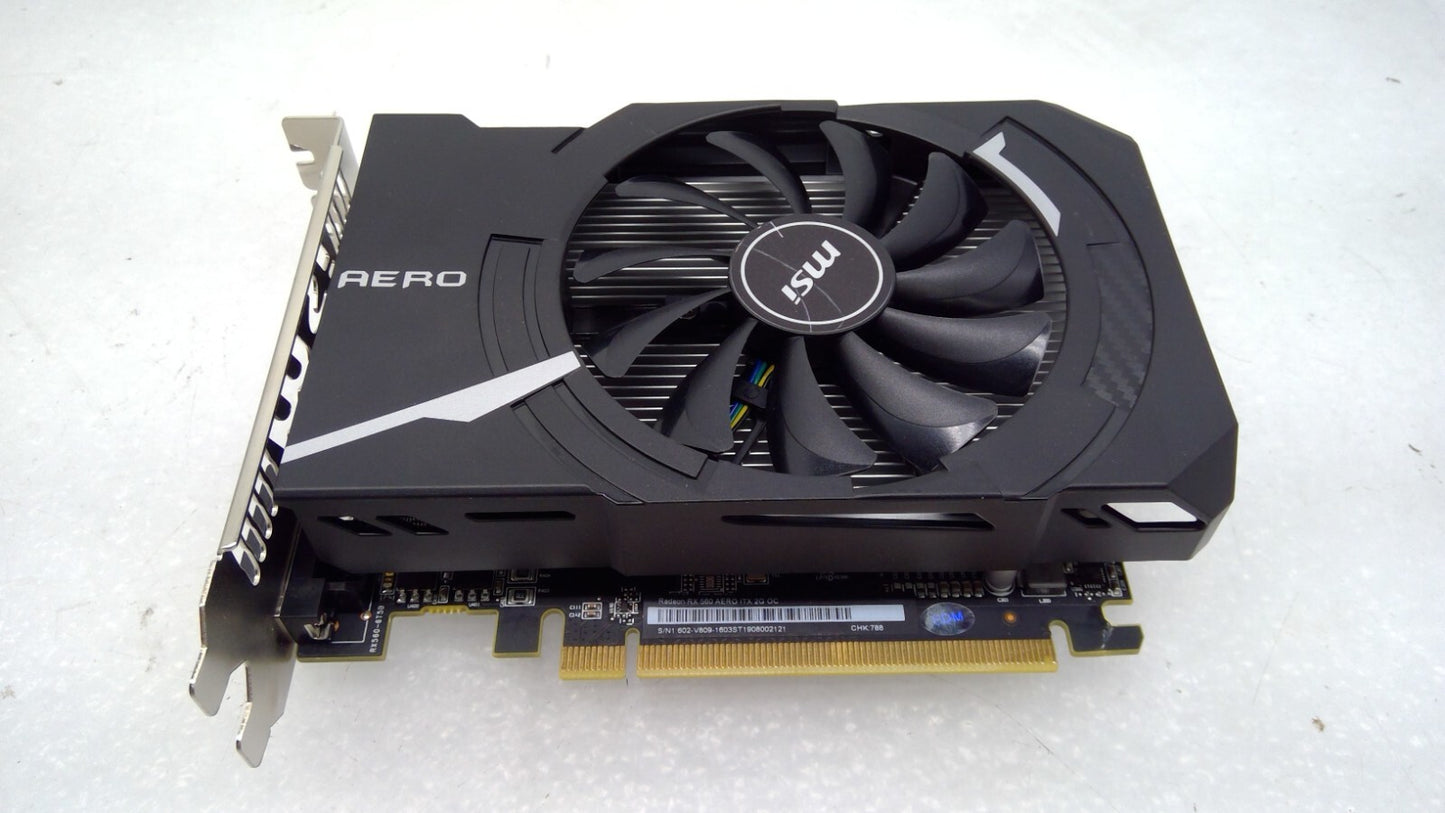 MSI GAMING AMD RADEON RX 560 AERO ITX 2GB GDDR5 OC GRAPHICS CARD