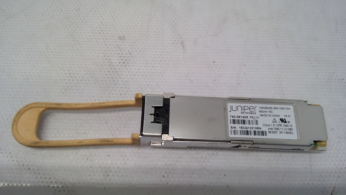 Juniper Networks 100GBASE-SR4 740-061405 QSFP+ Optical Transceiver