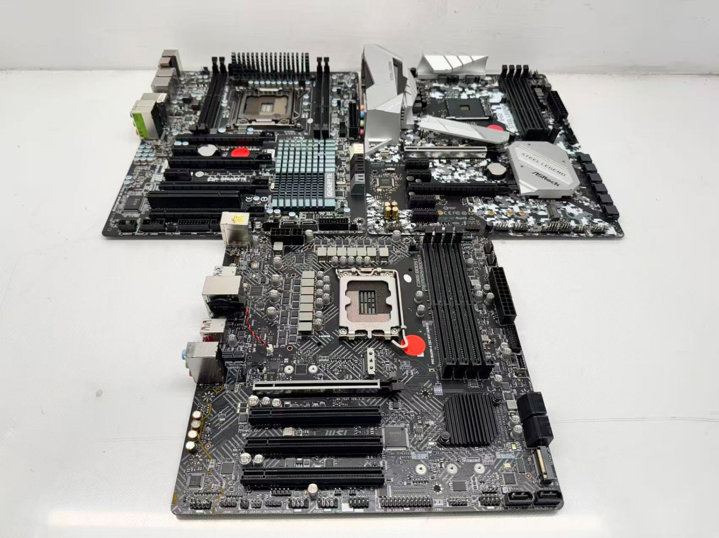 *For Parts* MSI Pro B660M-A & ASRock B450 &GIGABYTE GA-X79-UD3 MIX No WIFI