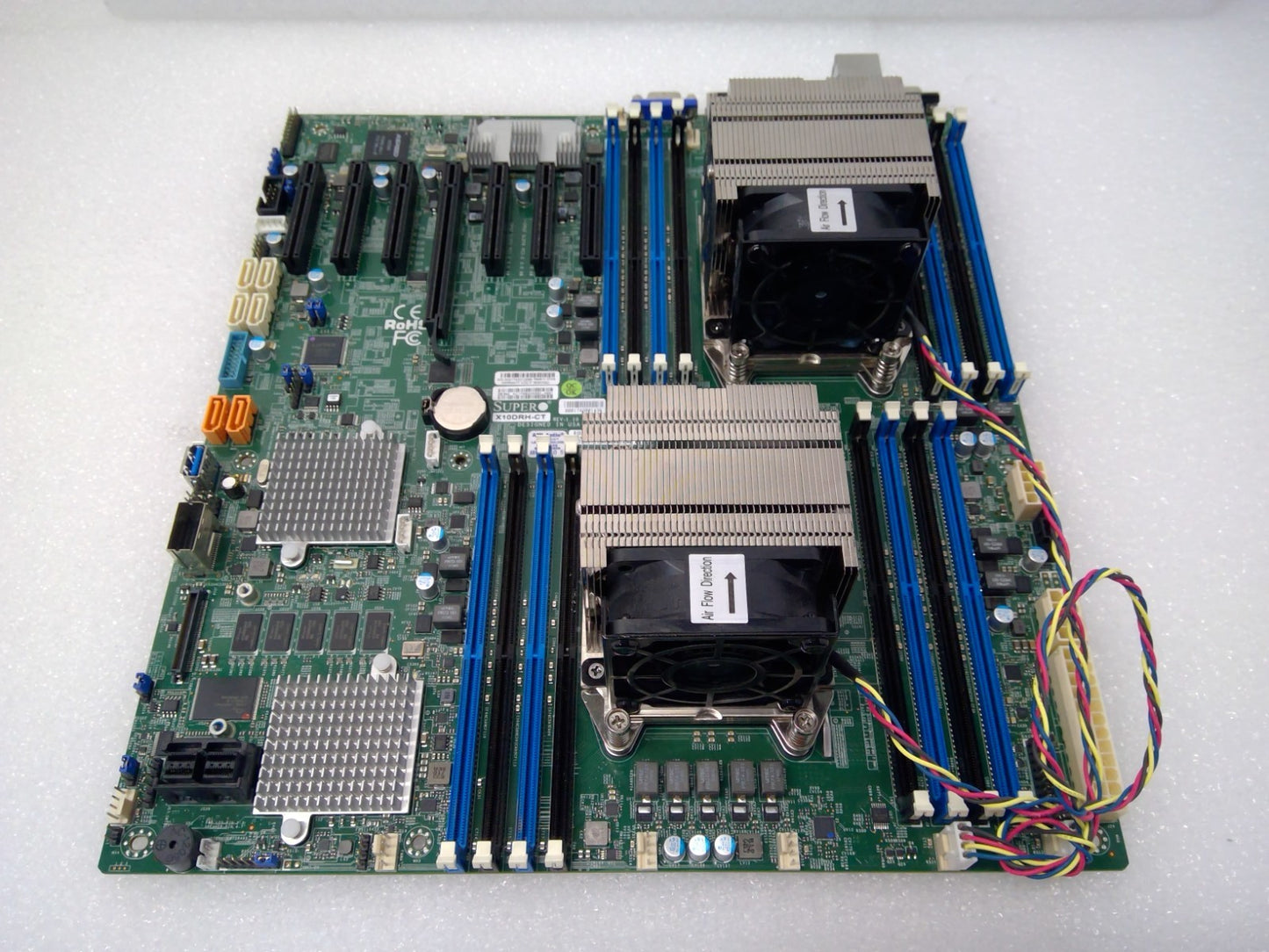 Supermicro X10DRH-CT Intel LGA2011 ATX Motherboard W/Headsink -NO CPU