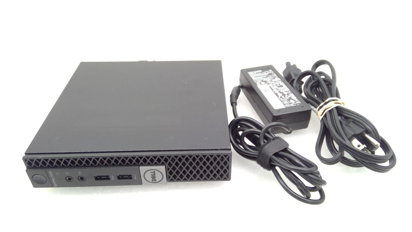 Dell OptiPlex 7040 Micro Desktop i7-6700T@2.8GHz/16G RAM/256G SSD WIFI No OS