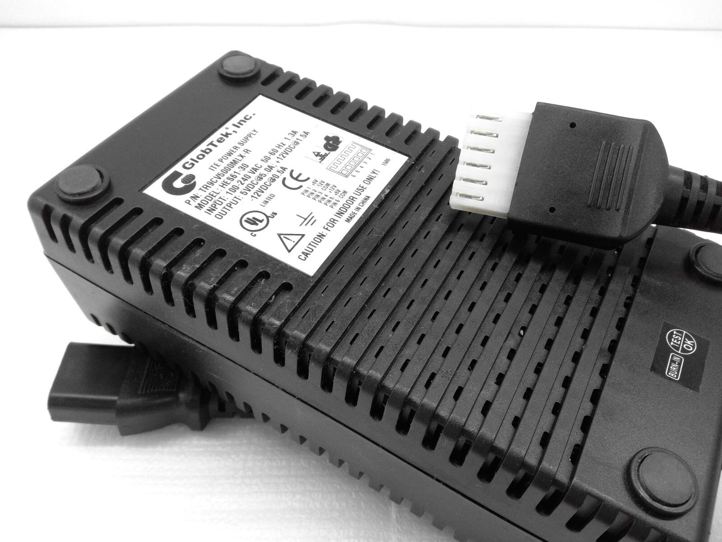 GlobTek ITE Power Supply Adapter  TR9CV5000MLX-R 6-Pin HE61-30