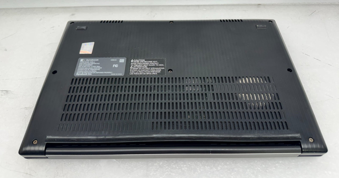 Toshiba Portege X40-J 14" Laptop i7-1185G7@3.0GHz 16GB RAM 256GB SSD*Read*