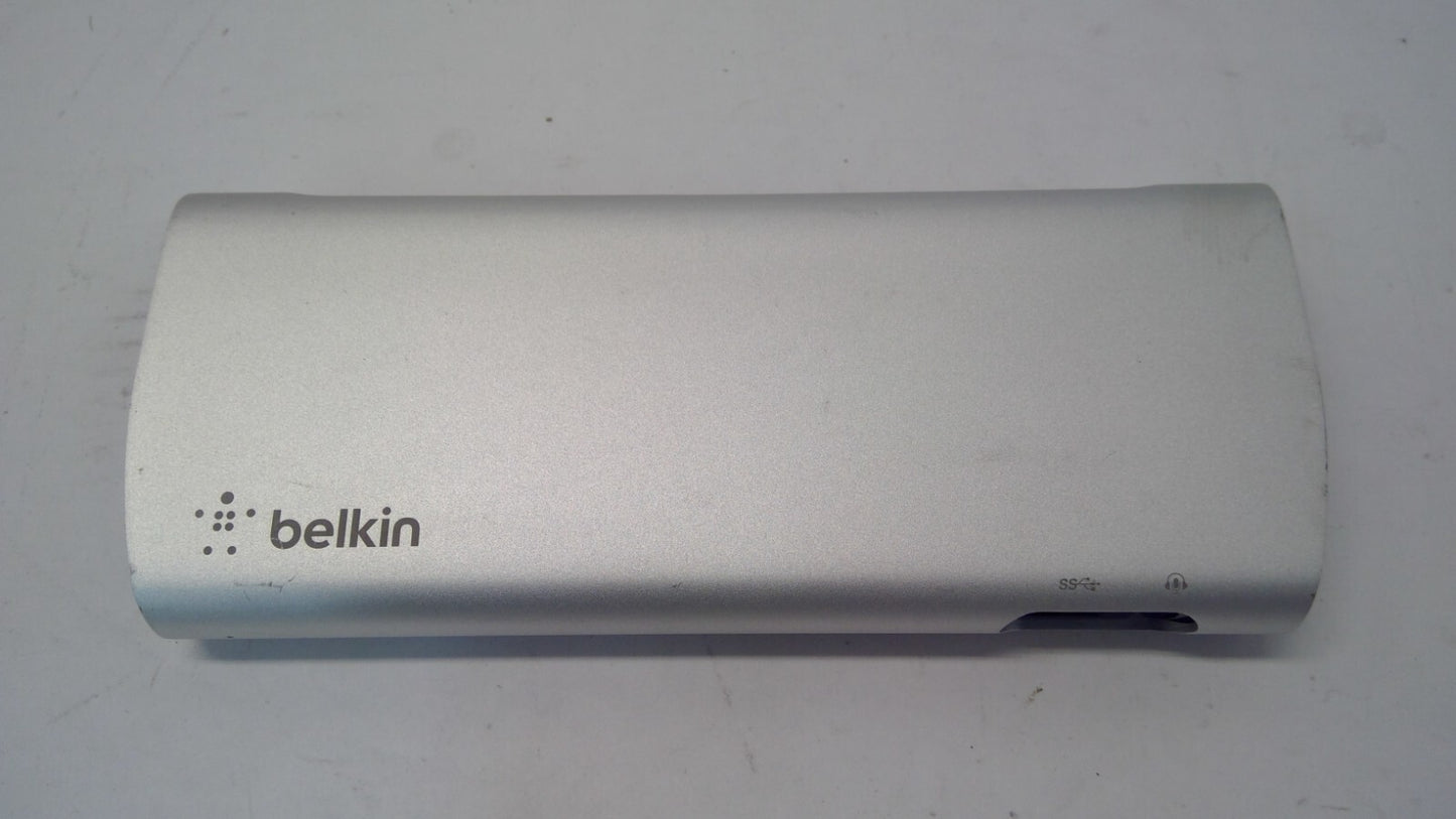 Belkin F4U085 Thunderbolt 2 Express Dock HD Laptop Station Dual 4K NO AC