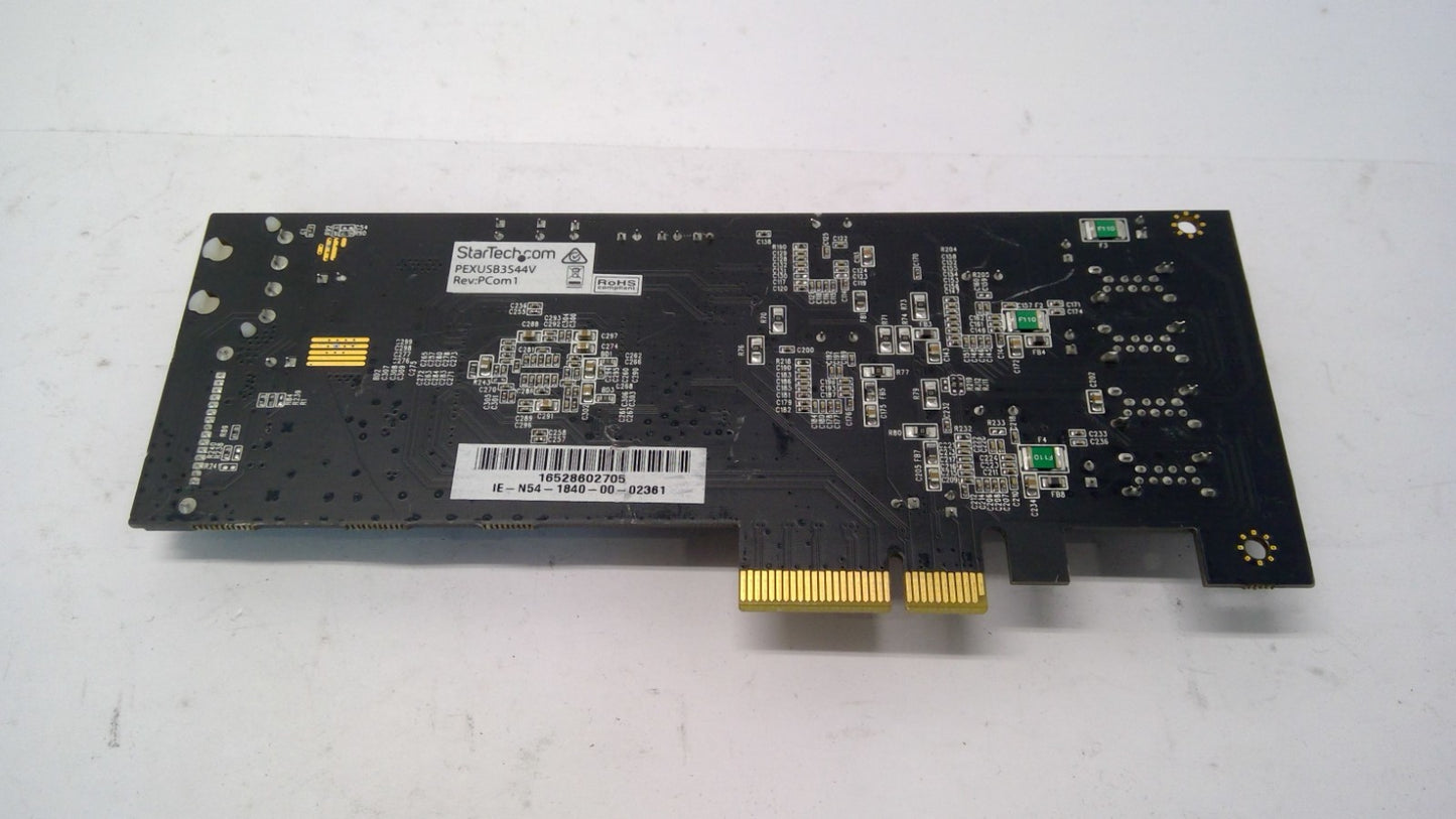 StarTech PEXUSB3S44V PI40202-7X2B IE-N54-1840-00-02361 5Gbps USB 3.0 NO Bracket