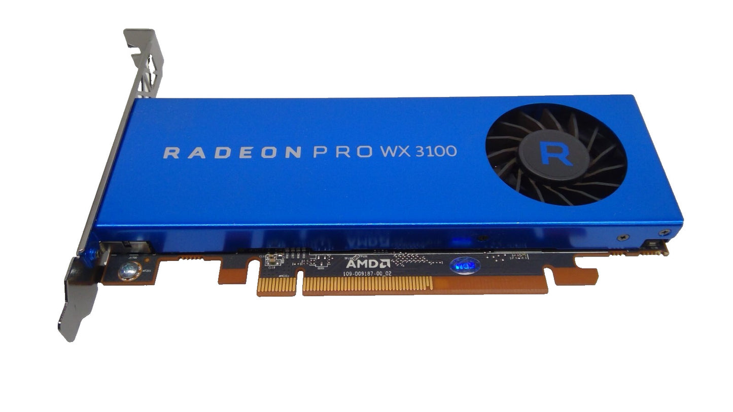 AMD Radeon Pro WX 3100 4GB GDDR5 Display Port Graphic Card Dell P/N: 0JFH4F