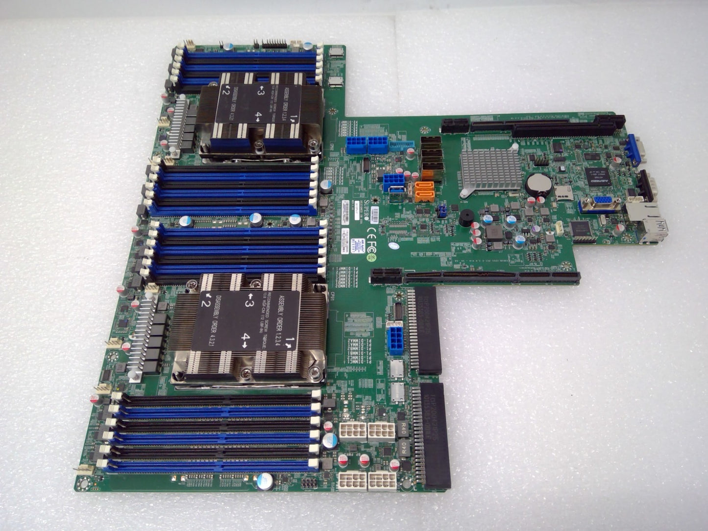 Supermicro X11DPU-V Dual Socket LGA-3647 24 DIMM  Server Ultra System Board