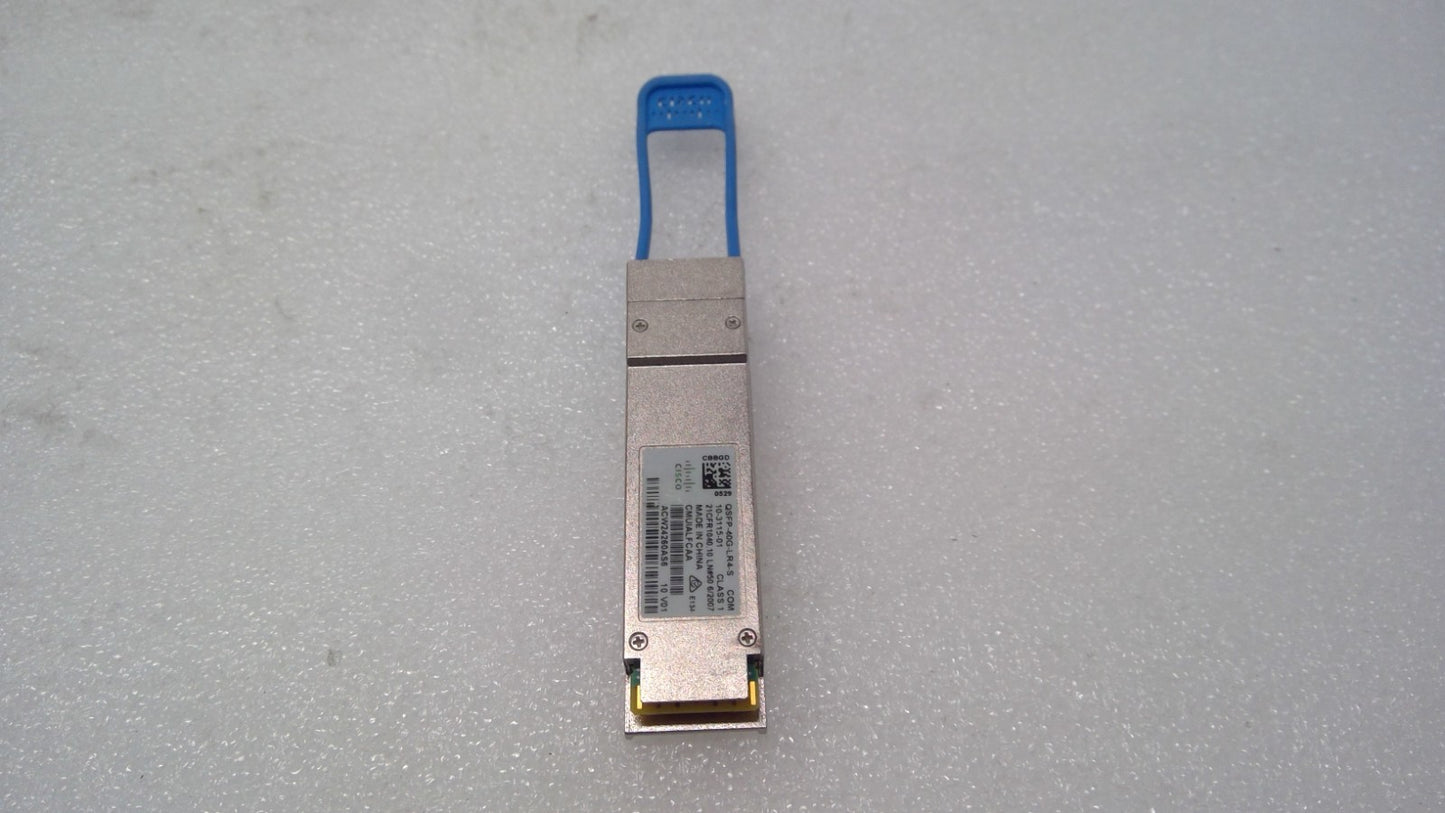Cisco QSFP-40G-LR4-S 40GB-LR4 10-3115-01 QSFP SMF LC Optic Transceiver