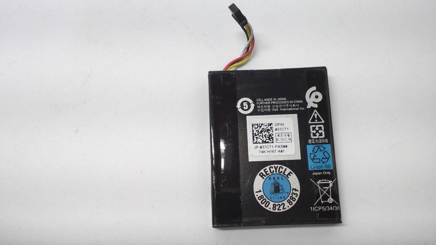 Battery for PERC RAID H710 H710P H730 H810 H830 0H132V 070K80 70K80 H132V T40JJ