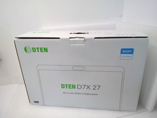 DTEN D7X 27" All-in-One Collaboration Touch Display Zoom Rooms Video Conference
