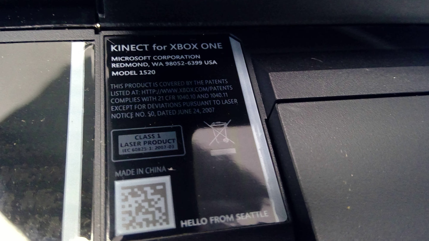 Microsoft Xbox One Kinect [Model 1520] Kinect Sensor Bar Camera OEM - Tested