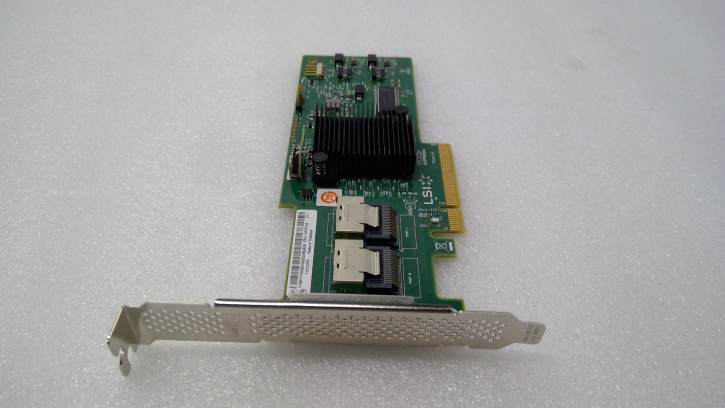 Lenovo 03T6739 LSI MR SAS 9240-8i  6Gbps HBA P20 IT Mode ZFS TrueNAS unRAID