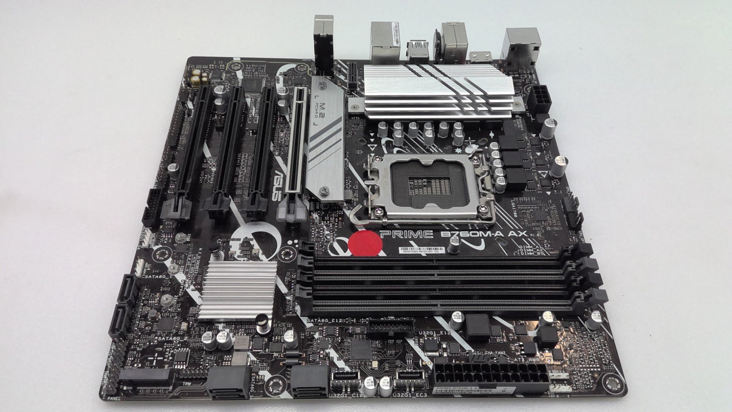 Lot of 3 *For Parts* 2x ASUS PRIME  B760M-A AX &GIGABYTE B760M C No WIFI