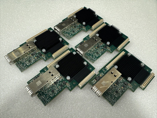 Lot of 5 - Mellanox MCX4431M-GCAN_FB ConnectX-4 LX EN CARD OCP 50GBase-X QSFP28