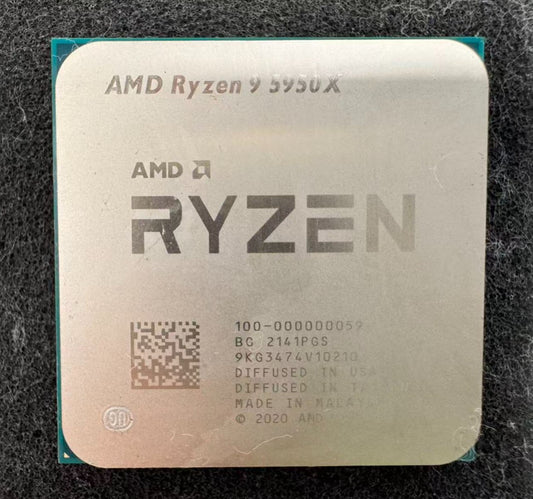 AMD Ryzen 9 5950X Desktop Processor 3.4GHz, 16-Core, 32-Thread Socket AM4 Tested