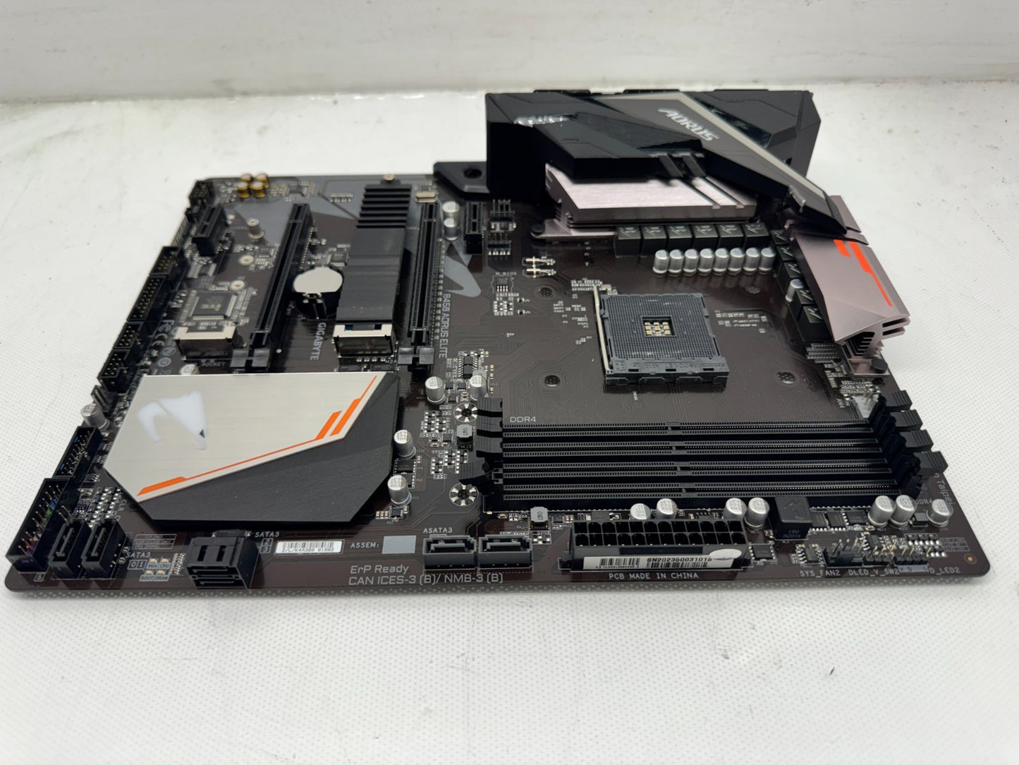 GIGABYTE B450 AORUS ELITE AM4 Socket B450 ATX Motherboard