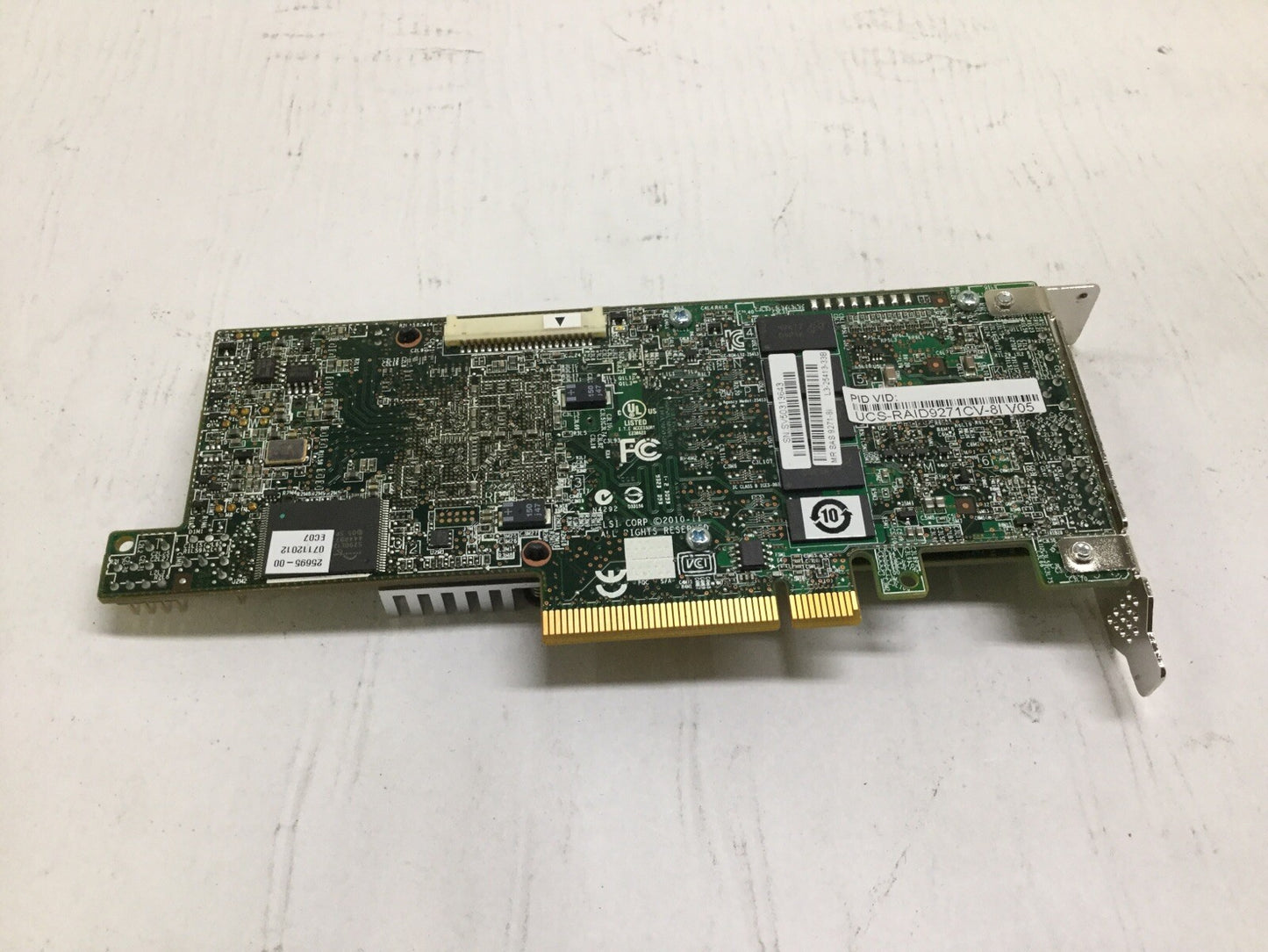 Cisco UCS-RAID9271CV-8I MegaRAID 6GB/s SAS Raid Controller Card PCIe SAS 9271-8i