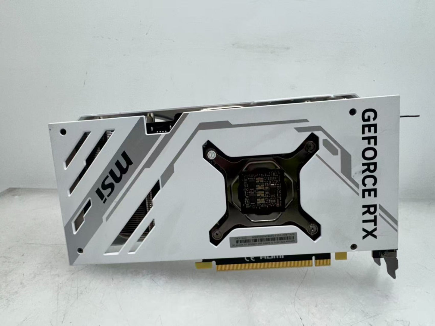 MSI GeForce RTX 4070 Ti Super 16GB GDDR6X VENTUS 2X OC White Graphics  Card