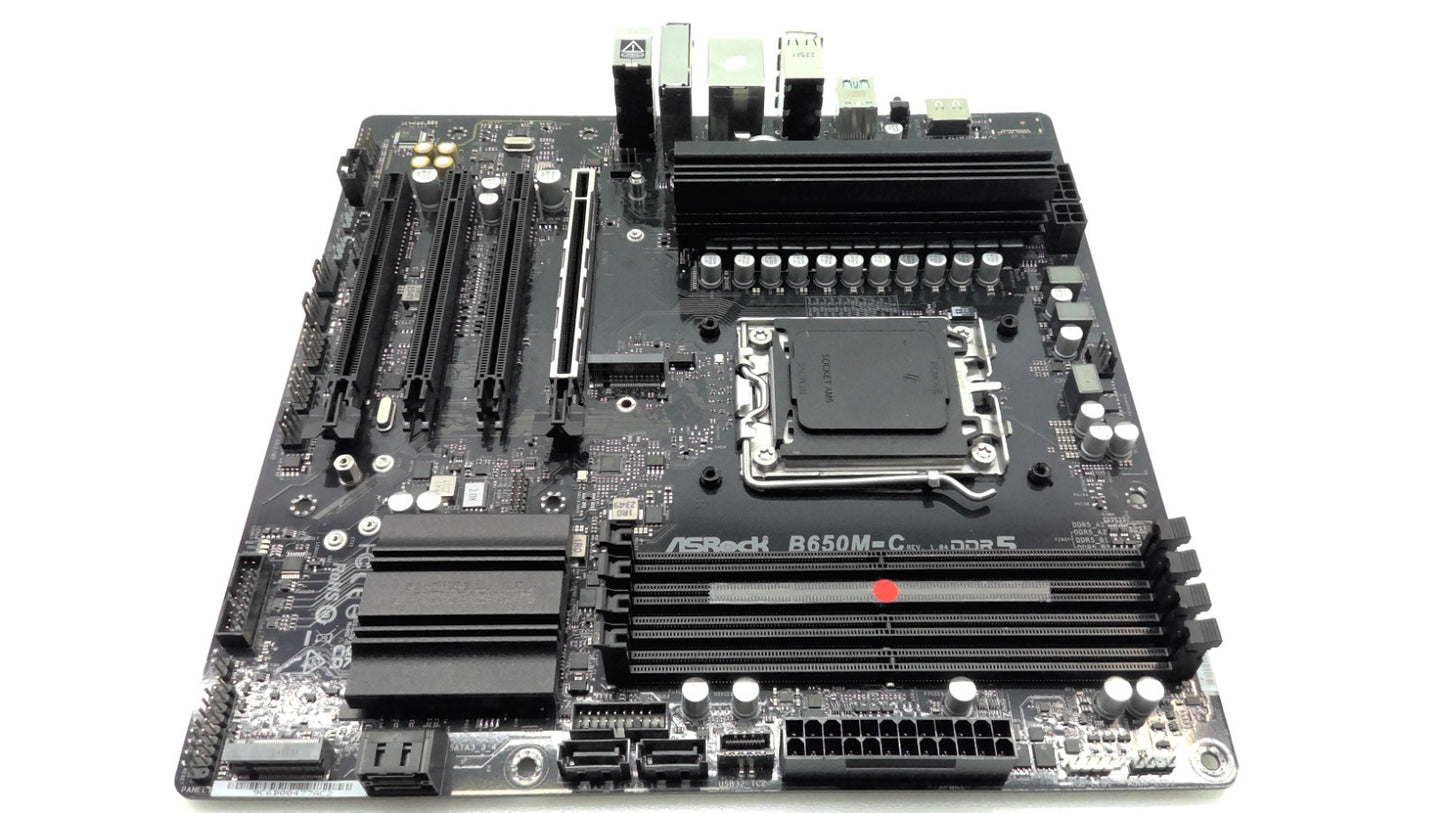 ASRock B650M-C Micro ATX Motherboard AMD Socket AM5 DDR5 HDMI *Read Please*