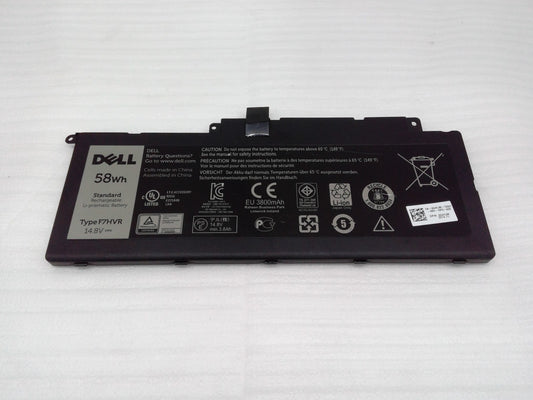 Original DELL INSPIRON 7746 7537 LAPTOP 4CELL 58Wh Laptop BATTERY F7HVR 62VNH