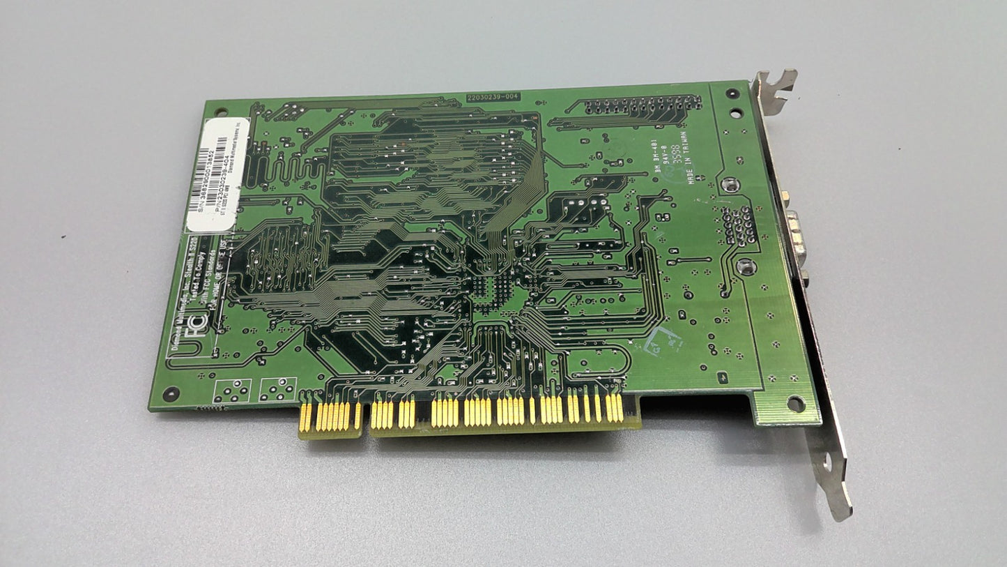 Diamond Stealth ST II S220 PCI 4MB P/N 23030239-404 Video Card