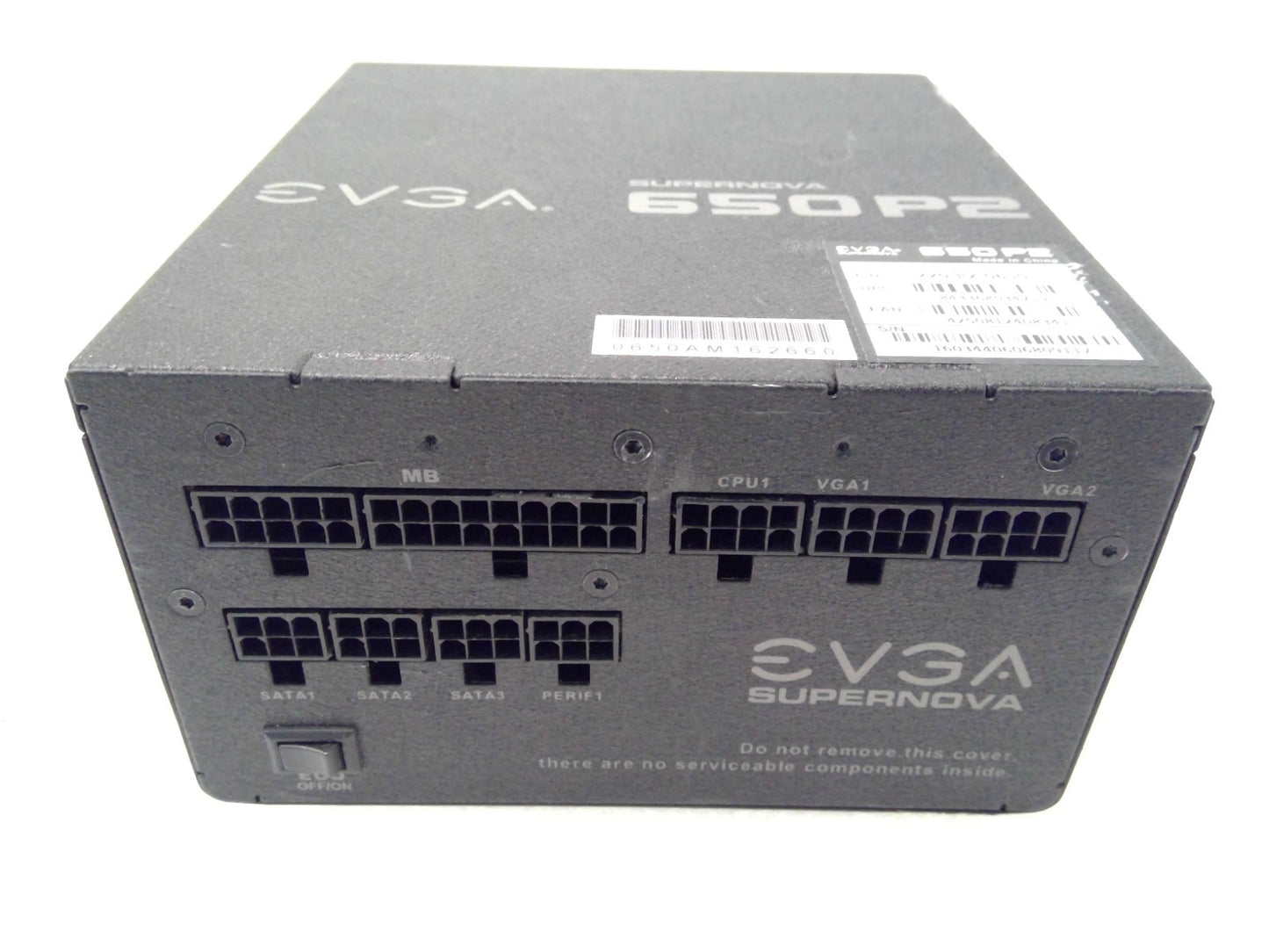 EVGA SuperNOVA 650 P2 80PLUS Platinum 650W Fully Modular Power Supply *No Cable*