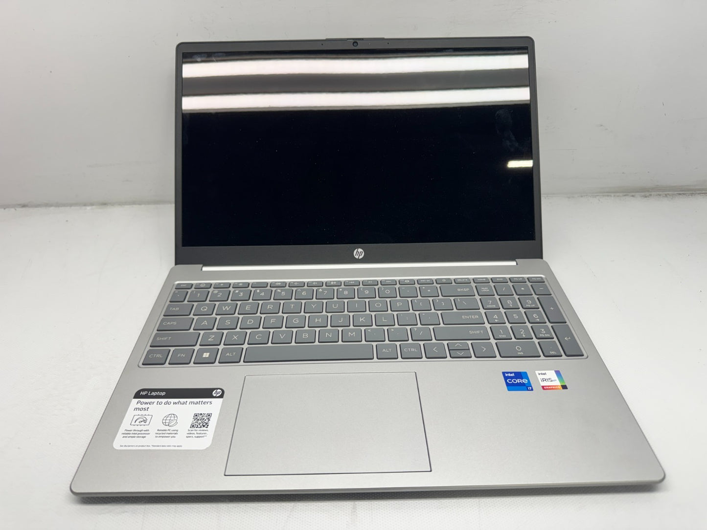 HP Laptop 15-fd0107dx Intel i7-1255U@1.7GHz 16GB 256GB Win11 W/AC *READ*