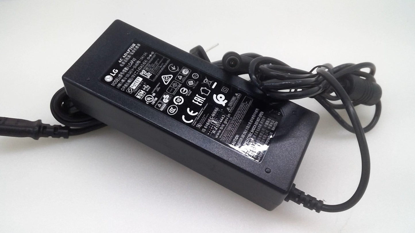 Genuine LG 65W LCAP40 Adapter for LG 43LJ519V 43LK5100PA 49LH5100 43LH510V TV@