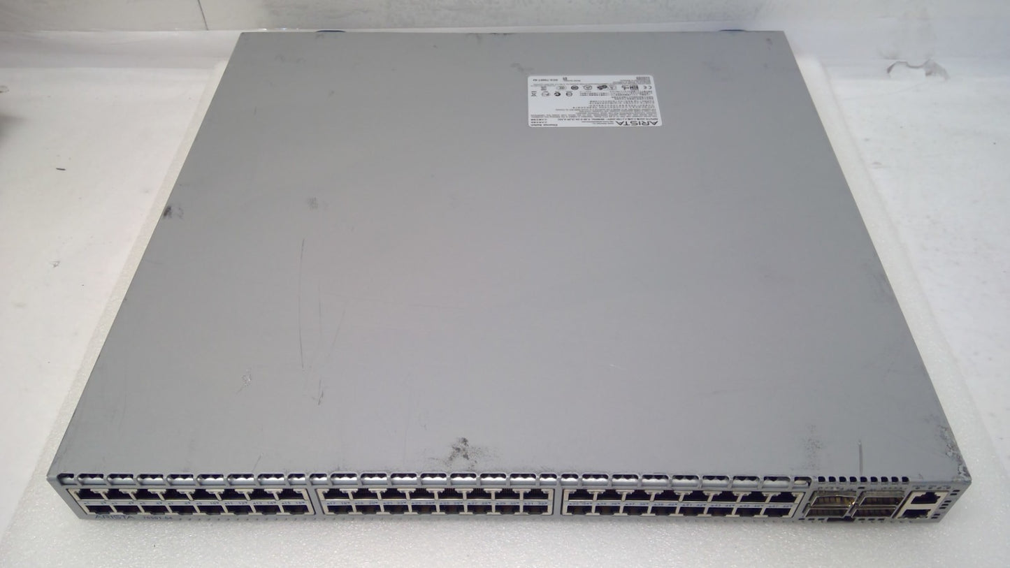 Arista DCS-7050TX-64-R 48xRJ45 1/10GBASE-T 4xQSFP+ Ethernet Switch