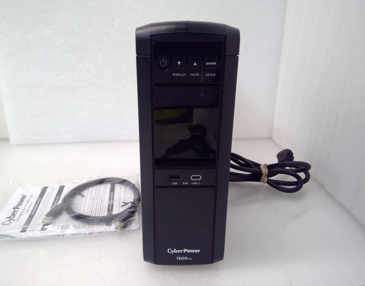 CyberPower UPS 1500VA Power supply CP1500PFCLCDa Pure Sine Wave UPS Power supply