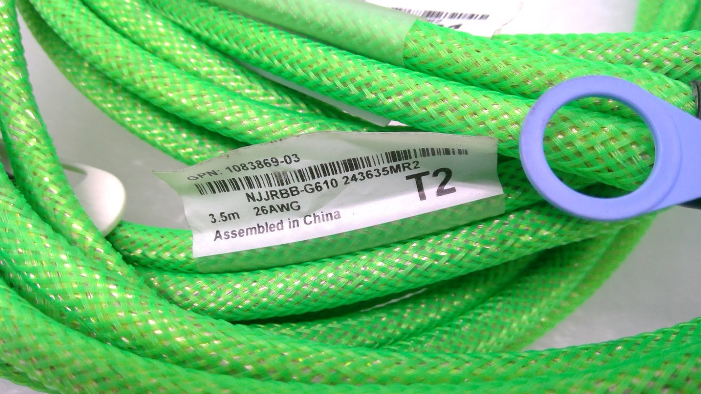 Amphenol NJJRBB-G610 400G Twin-port OSFP TO 2x400G QSFP112 DAC Cable 3.5M 26AWG