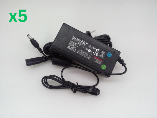 Lot of 5 Switchbox AC Adapter FRA042-S24-8 24V-1.75A  Power Supply 5.5*2.5mm