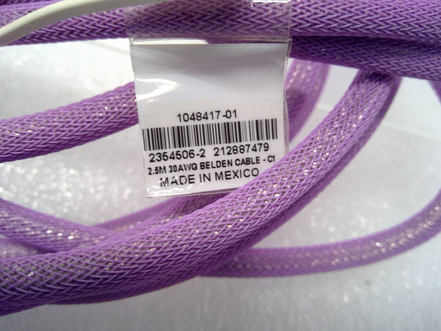 TE Connectivity 2354506-2 800G TO 2X400G QSFP56 DAC Cable-2.5 30AWG 1048417-01