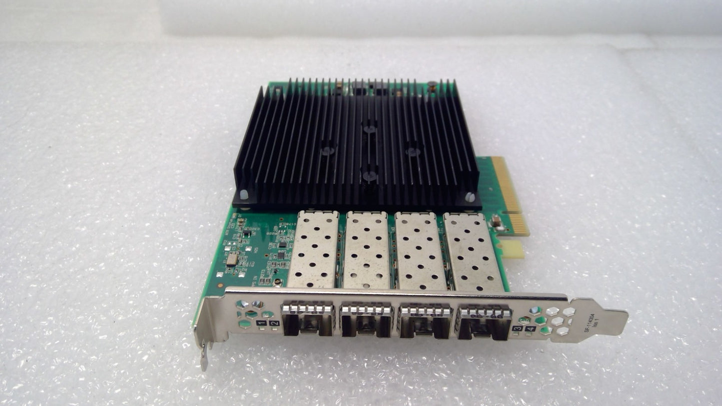 Solarflare SF432-9024-R1 NIC 4 SFP+ PCIe 3.0 OLARFLARE FOUR PORT 10GB CARD