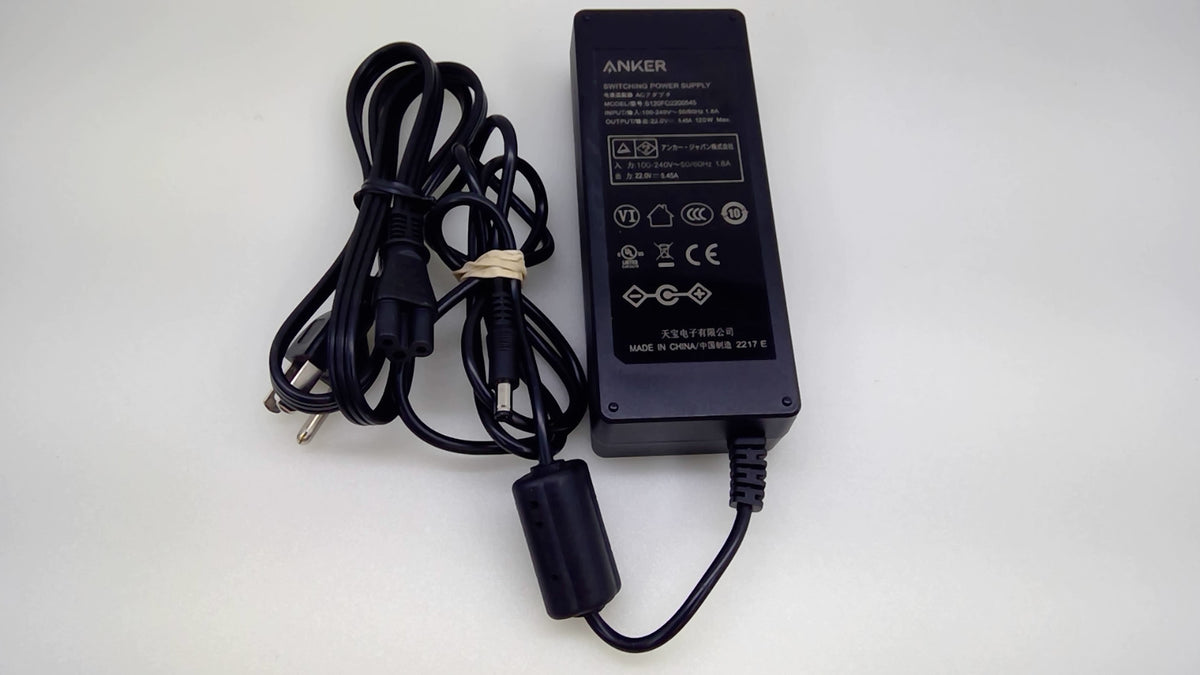 Genuine Anker S120FO2200545 120W 22V 5.45A Power Adapter for 777 A8397 Dock