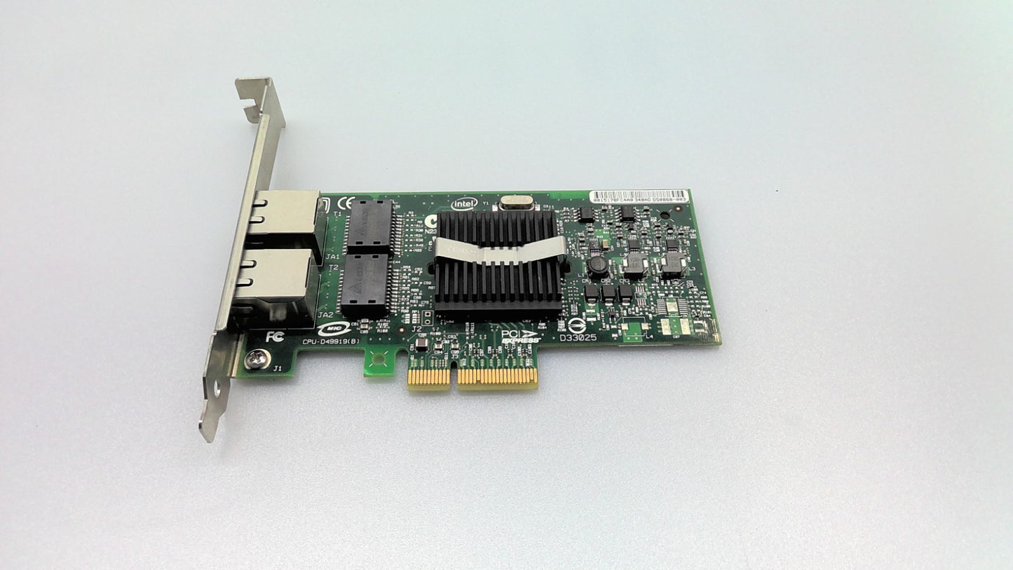 INTEL EXPI9402PTBLK PRO/1000 Dual Port PCI-E Network Card Full Bracket