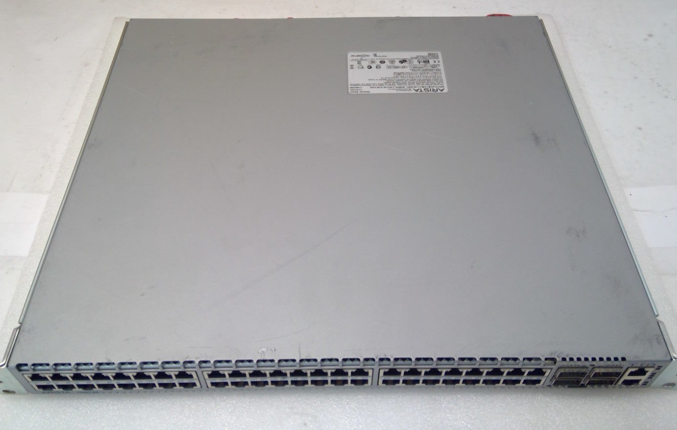 Arista DCS-7050T-64 48x RJ45 1/10GBASE-T 4x QSFP+ Ethernet Switch *READ*