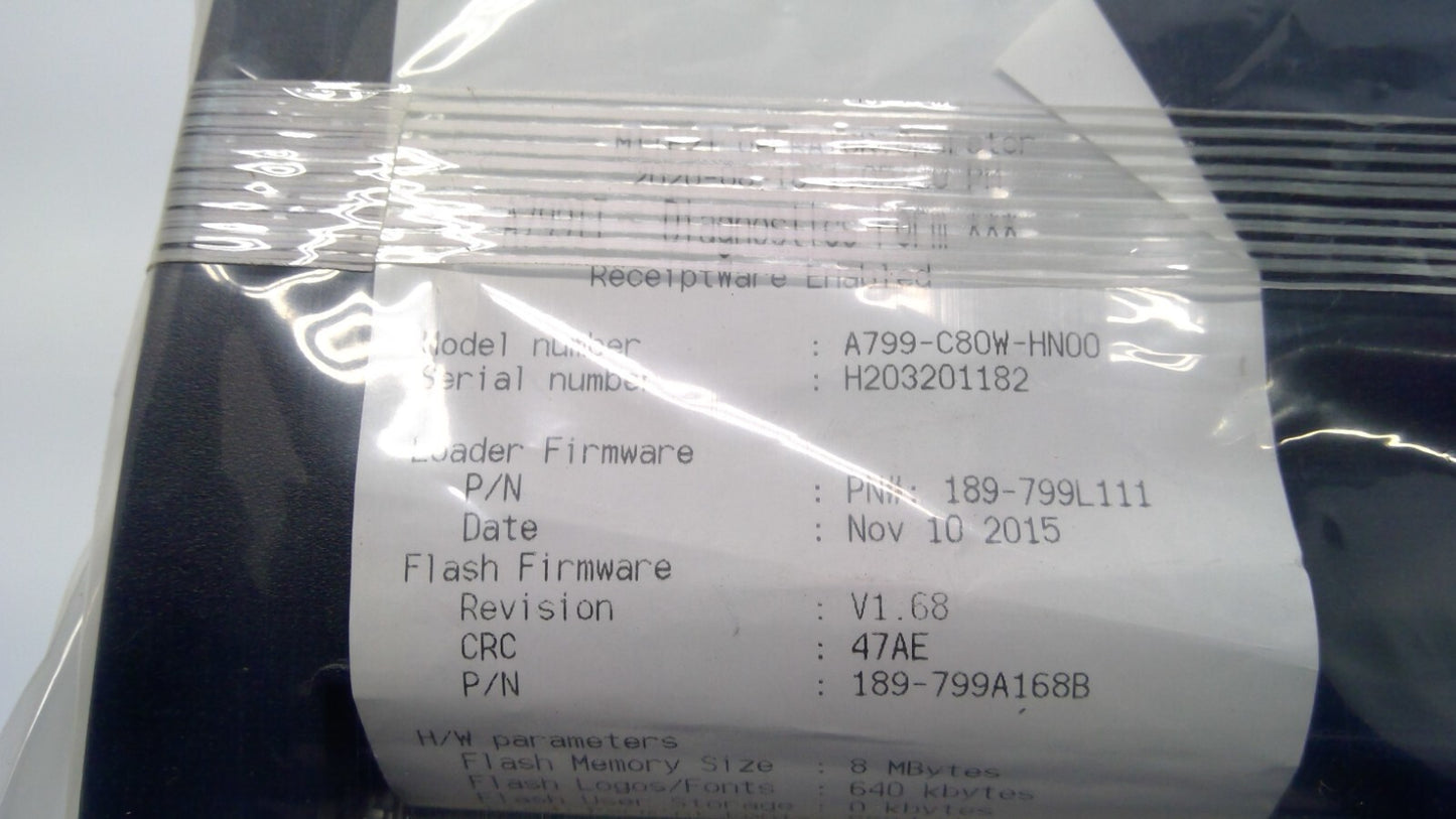 HP A799-C80W-HN00 80mm Serial USB Thermal Receipt Printer
