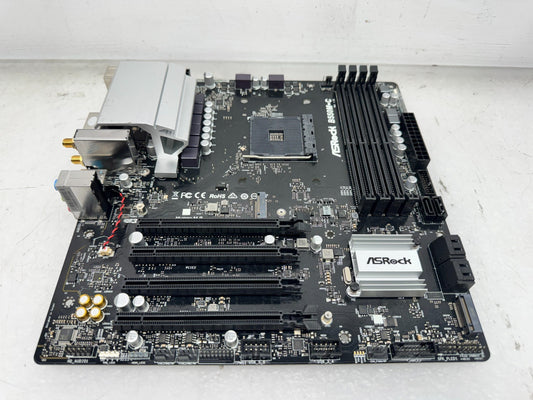 ASRock B550M-C Micro ATX Motherboard AMD Socket AM4 DDR4 WIFI Module *READ*