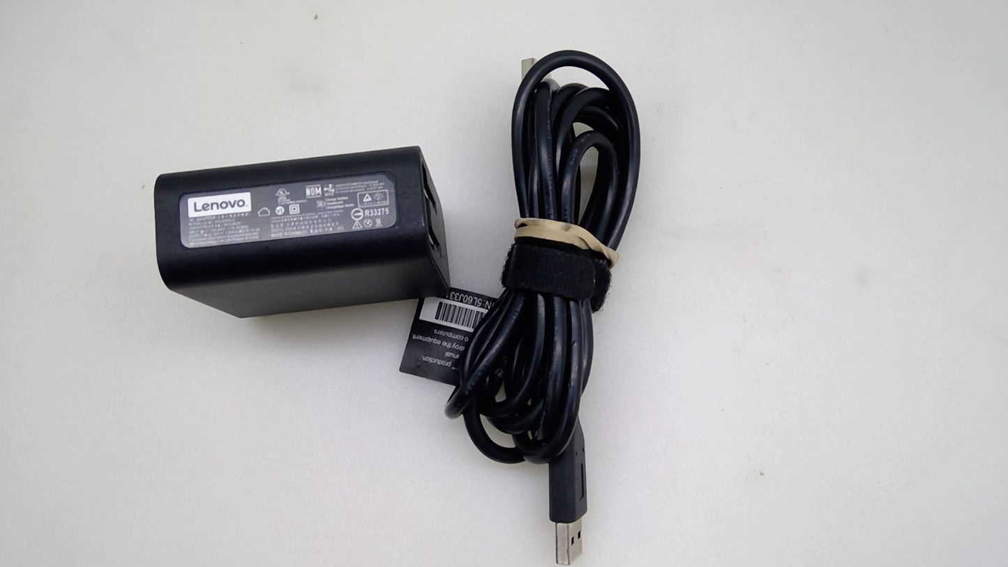 Lenovo 65W AC Adapter Charger ADL65WLC 20V 3.25A USB Wall Power Supply