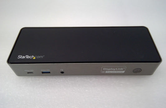 StarTech DK31C3HDPD Universal Triple 4K 60Hz HDMI DP Dock NO AC